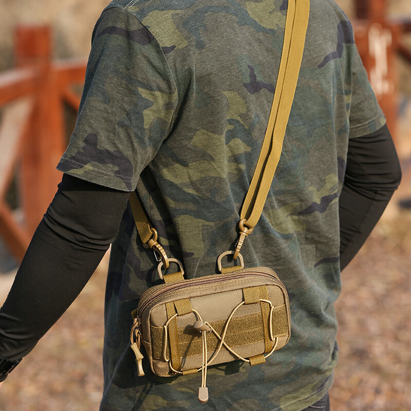 Chikage-야외 스포츠 낚시 사냥 허리 팩, 대용량 절묘한 전화 가방, 다기능 등산 캠핑 가방
