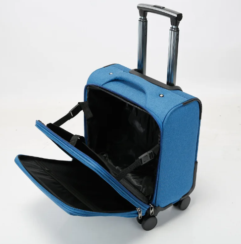 Дизайнерский чемодан Belbello на колесиках для мужчин и женщин, стильная тележка на колесиках из ткани Оксфорд, для путешествий, для ручной клади, 18 дюймов