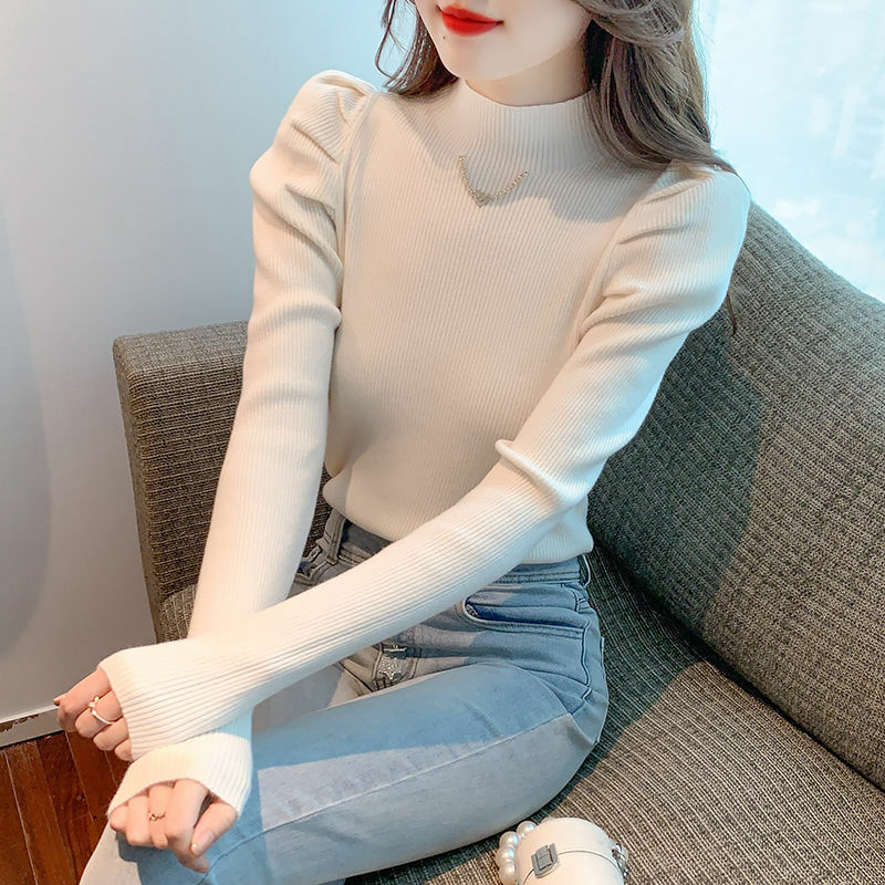 Herbst Winter Mode Harajuku Pullover Frauen elegant lässig alle Match Pullover Langarm Strick oberteile schicke weibliche Kleidung
