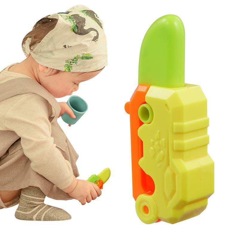 Mainan sensor pemotong Fidget gravitasi 3D mainan mudah dibawa untuk anak-anak mainan sensor Gripper tangan Fidget