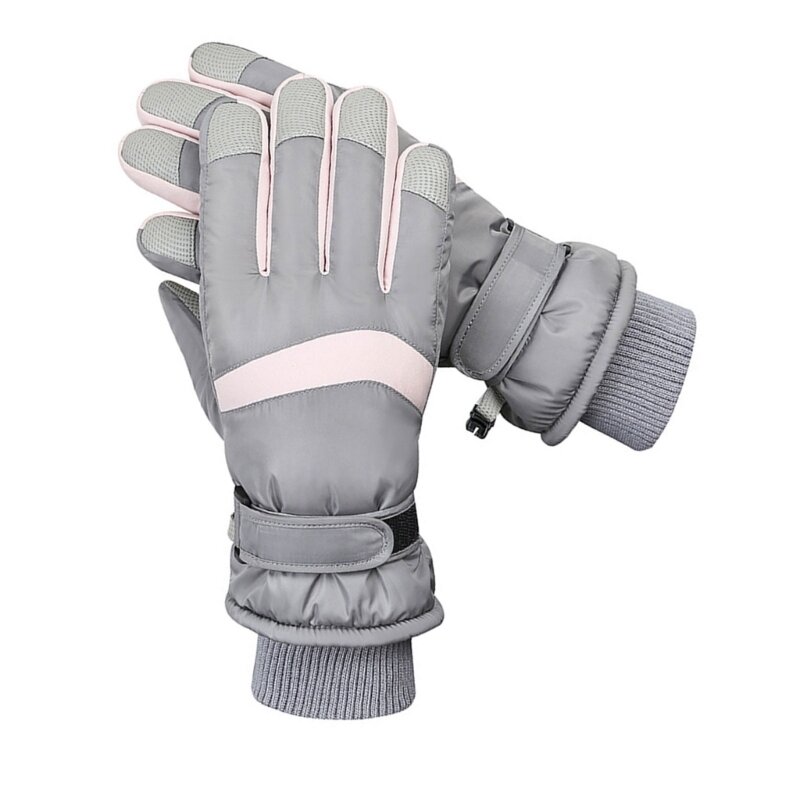 Ветрозащитные лыжные перчатки с сенсорным экраном, зимние перчатки, водонепроницаемые лыжные перчатки для снега G99D