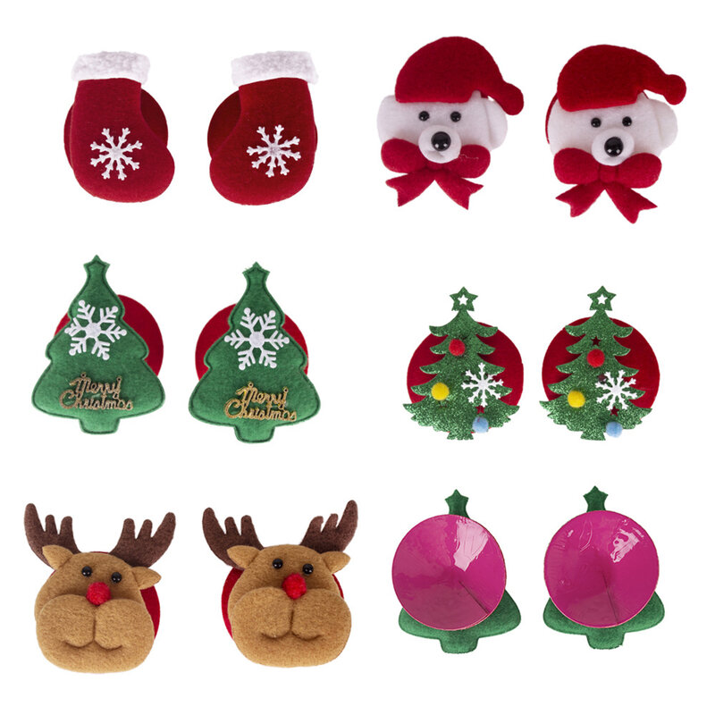 2Pcs Christmas Theme Breast Sticker Full of Christmas Vibe Suitable for Christmas Night Club