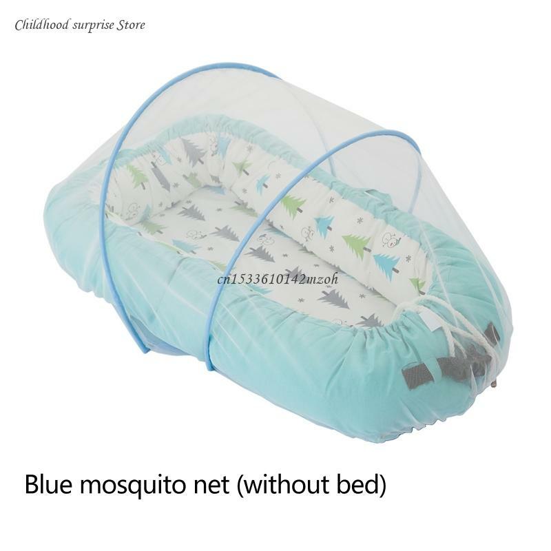 Moskitiera do łóżeczka dziecięcego Przenośny składany baldachim do łóżka dla niemowląt Siatka na owady Dropship