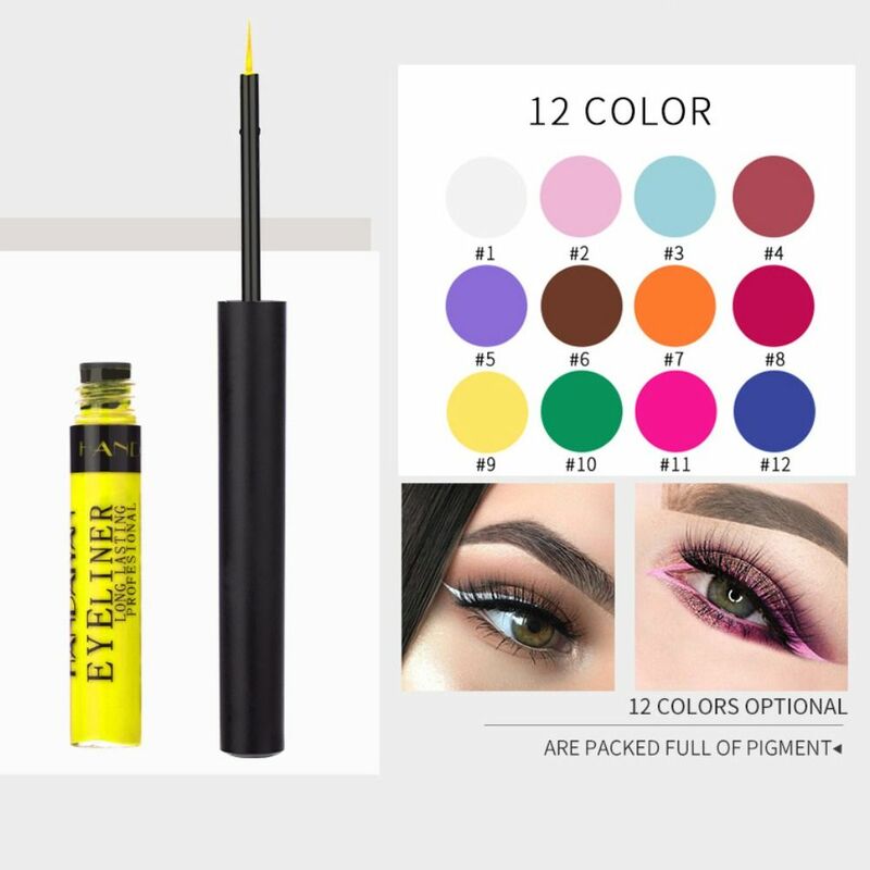 Eyeliner liquide coréen ultra-fin à séchage rapide pour femmes, eye-liner liquide, cosmétiques imperméables, maquillage des yeux
