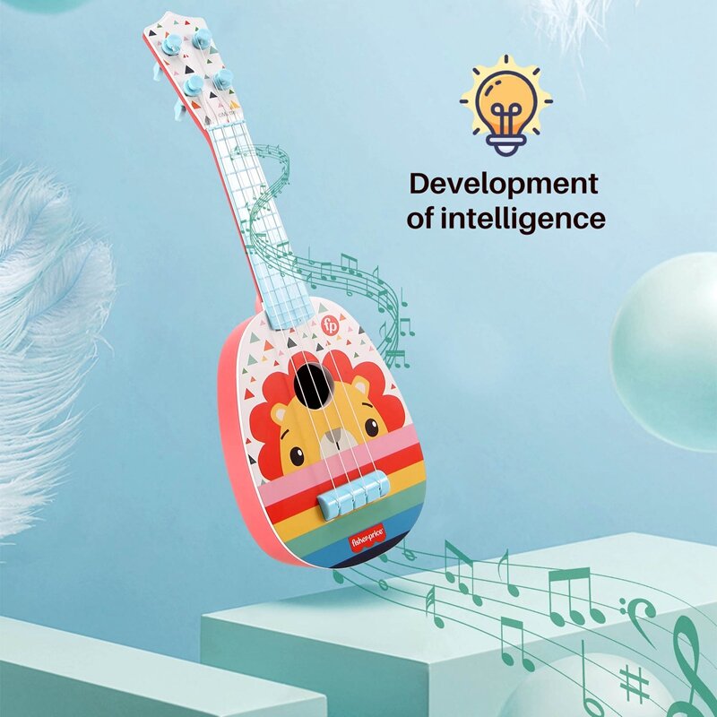 Jouets ukulélé de taille mini pour bébés, petits jouets JEToys, jouant des instruments de musique pour les tout-petits, cadeau pour garçons et filles