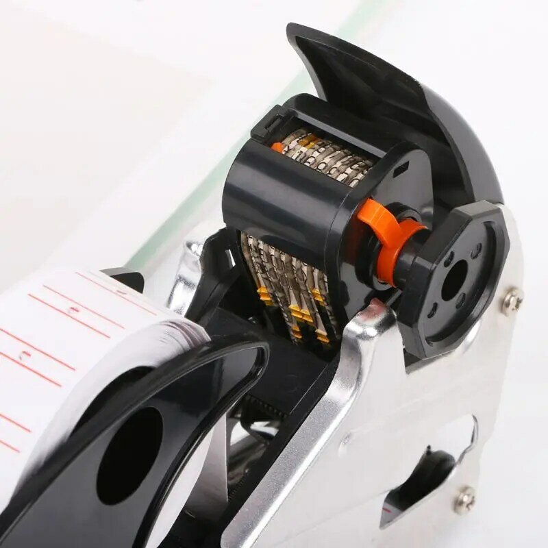 MX-H813 A-line 8 dígitos etiqueta preço etiquetadora etiqueta papel para varejo St P9JD