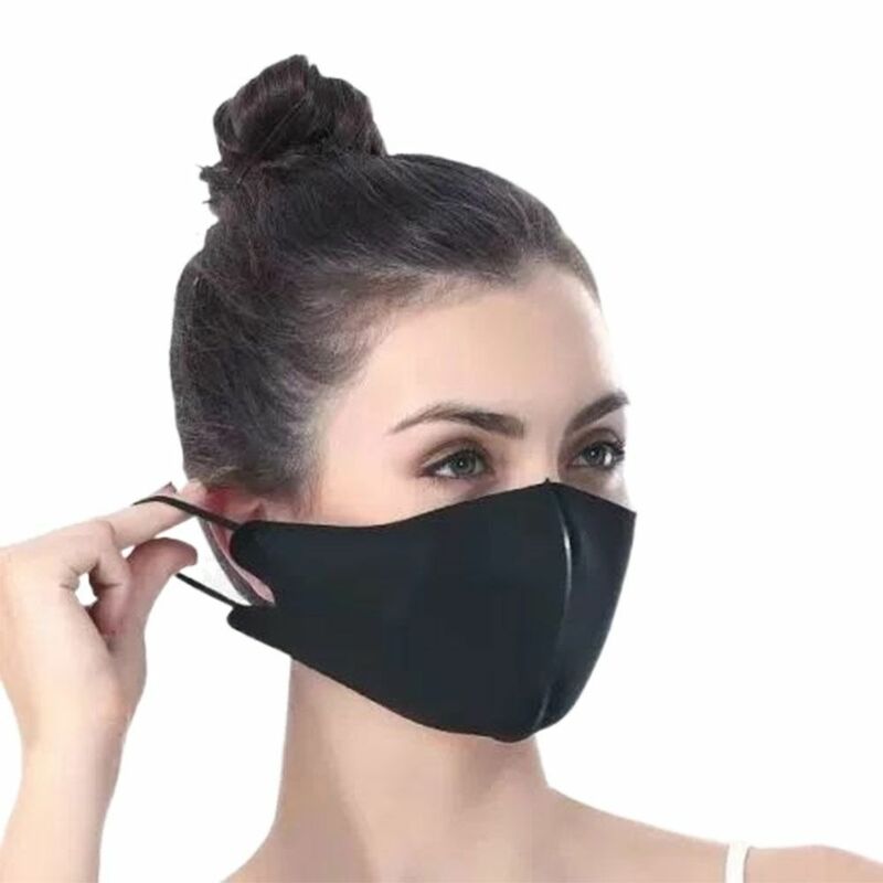 Masker tabir surya 3D kreatif, syal olahraga tipis tahan UV banyak warna dapat disesuaikan perlindungan matahari UV Pria Wanita