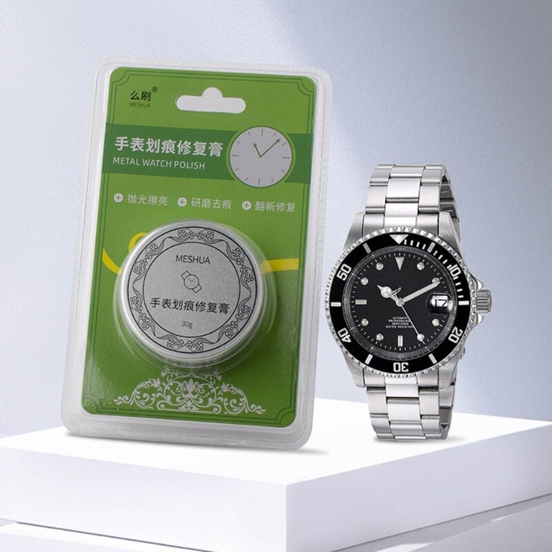 Horloge Scratch Repair Cream Metal Watch Polish Sieraden Polijstcrème Metaal Polijstcrème Perfect Voor Armband Horloge