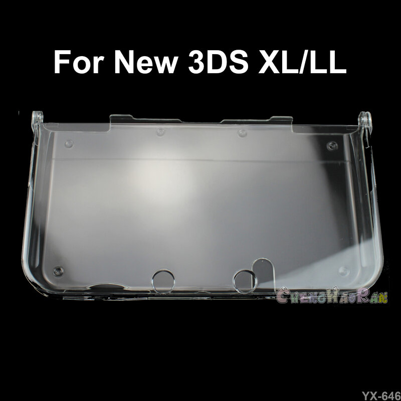 Пластиковый прозрачный Кристальный защитный жесткий чехол для GBA SP NDSL DSI NDSi XL 3DS XL New 3DS XL LL консоль, 8 моделей, 1 шт.