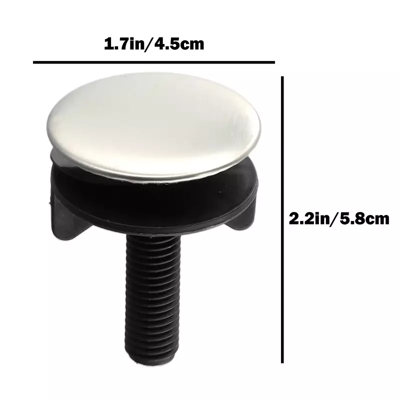 Komponen akses penutup segel wastafel, mudah digunakan praktis Stainless Steel 304 untuk keran dapur kamar mandi
