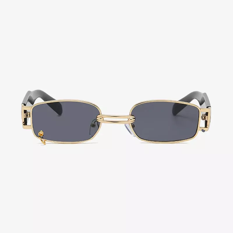 Luksusowe okulary przeciwsłoneczne w stylu Vintage kwadratowe damskie modne prostokąt Retro Punk okulary przeciwsłoneczne kobiece marki designerskie okulary lustrzane odcienie