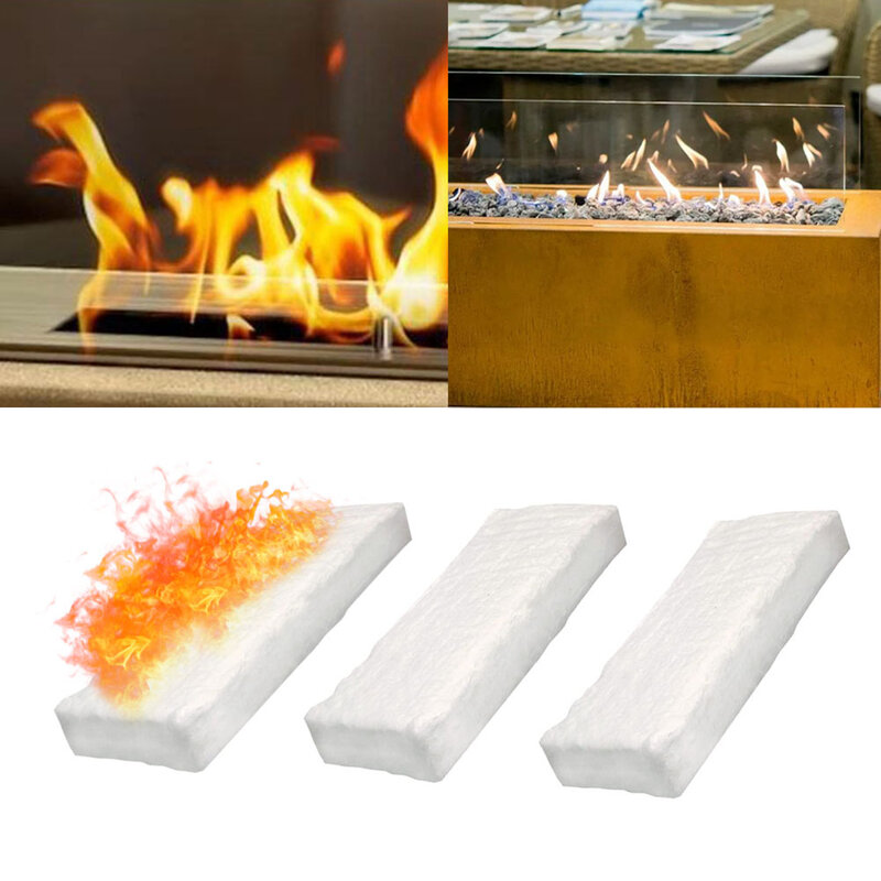 Bio Fire Blanket Ceramic Sponge For Bioethanol Fireplace Resistant Insulation Cotton Fireplace Firebox Safety Bio Fire Sponge