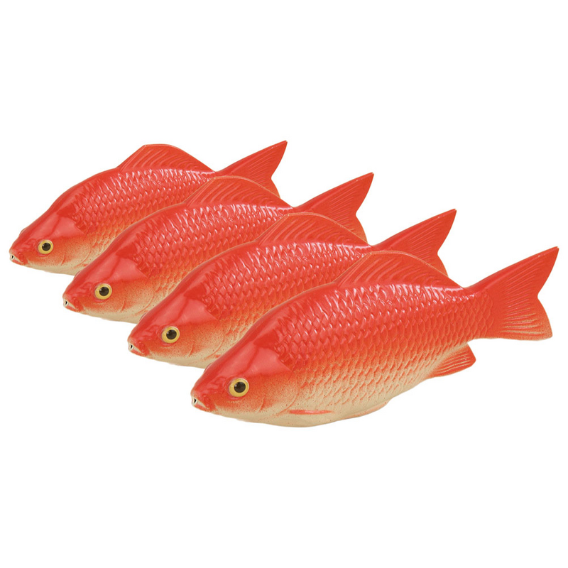 Modelo de pez de simulación, 4 piezas, peces artificiales bajo el agua, accesorios de fotografía