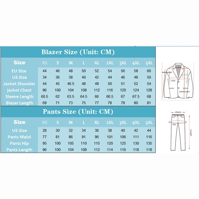 Desain Baru 2 Buah Set Jas Pria Slim Fit Jas Pesta Pernikahan Pria Setelan Bisnis untuk Pria Kostum Homme (Jaket + Celana)
