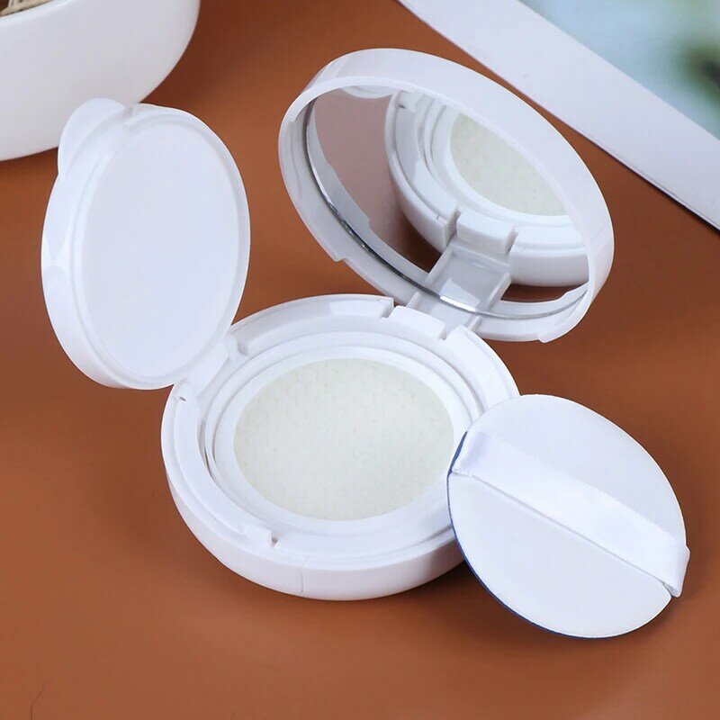 BB Cream Container With Air Cushion Sponge Cosmetic Packaging DIY Selfmade Liquid Foundation Subpackage Replacement Empty Bottle