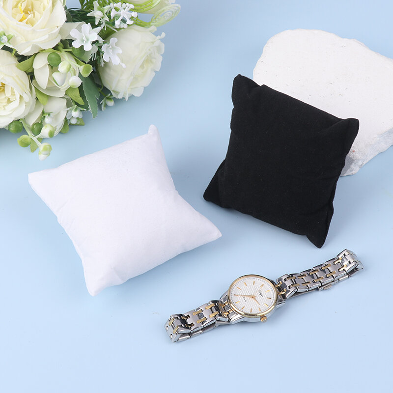 1 Stuk Fluwelen Armband Kussens Horloge Kussen Armband Kussens Pols Ketting Kussens Voor Sieraden Displays