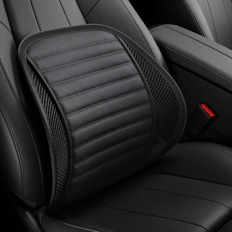 Car Seat Back Cushion orthopedic memory foam comfortable  Non slip Lumbar Support   Improves Posture with Strap Auto Accessories