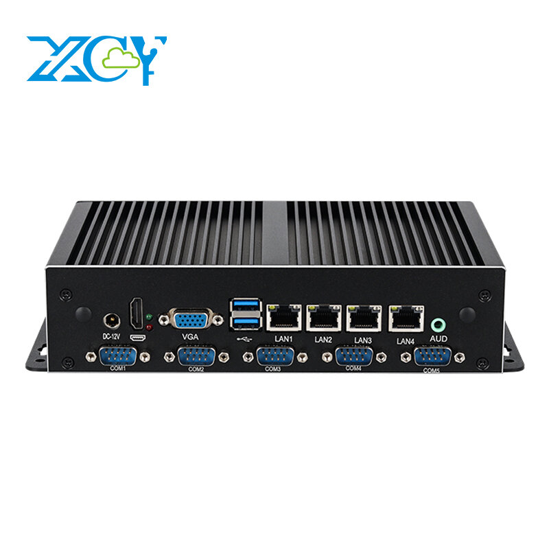 IoT Mini komputer przemysłowy i7-4600U 4x Gigabit Ethernet 6x COM LVDS GPIO 4G LTE SIM WiFi Linux Pfsense Soft Router
