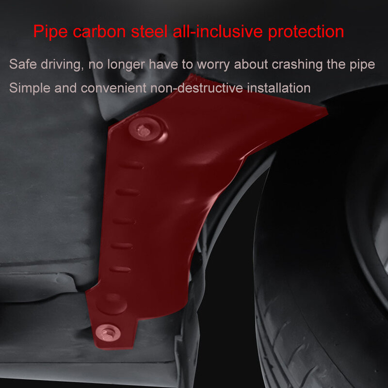 Für Tesla Model3/Y Kühlmittel Rohr Niedrigeren Schutz für Fahrzeug Geändert Batterie Niedrigeren Schutz Aluminium Legierung Kühlmittel Rohr Niedrigeren schutz