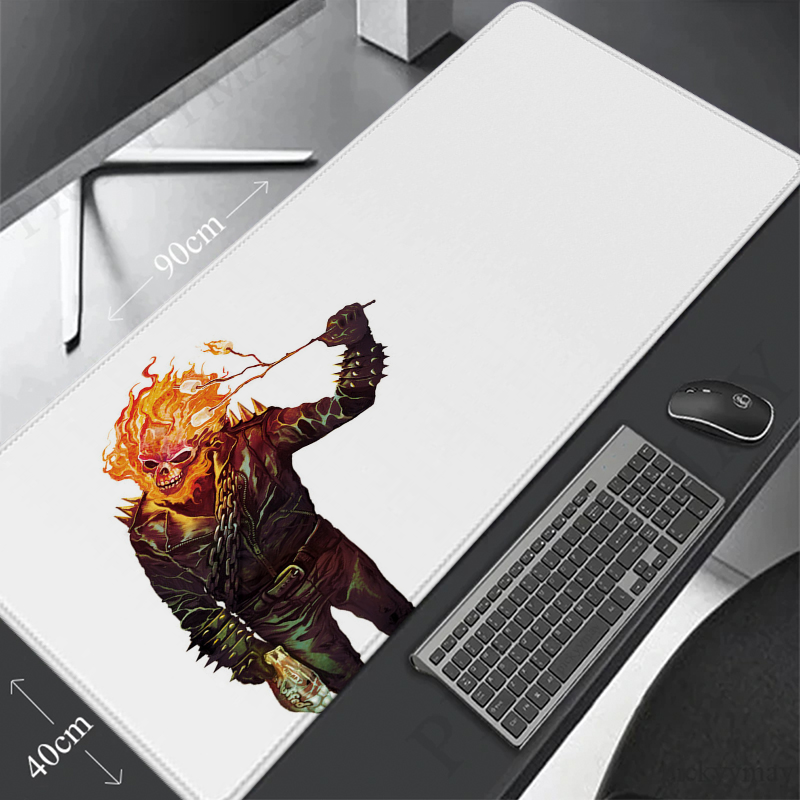 Mouse Pads Skeleton Xxl Mouse Pad 900x400 Gaming Accessories Game Mats Deskmat Desk Mat Mousepad Gamer Mause Anime Office Pc