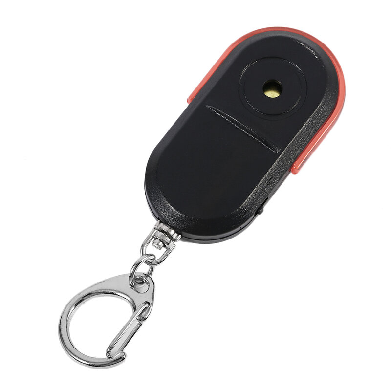 Tragbare Größe Alte Menschen Anti-Lost Alarm Key Finder Wireless Nützliche Whistle Sound LED Licht Locator Finder Keychain