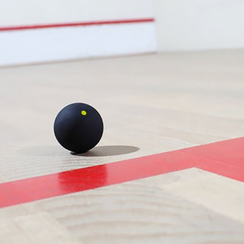 Bola Squash karet profesional untuk Raket Squash bola Dot biru titik merah kecepatan cepat untuk pemula atau Aksesori latihan