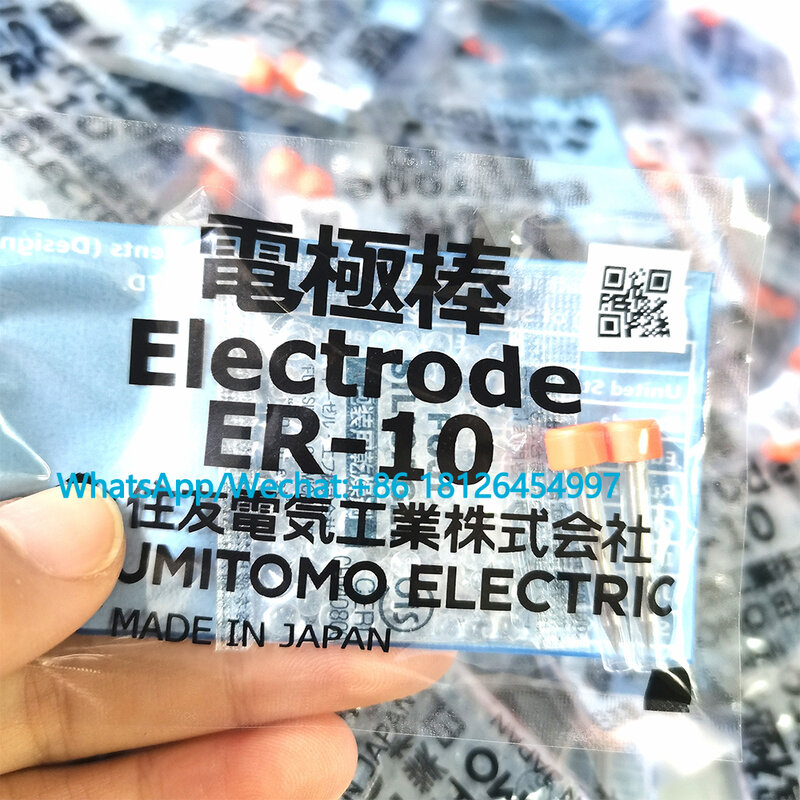 1 ~ 20คู่ ER-10 Electrodes Sumitomo Type-39 T-66 T-71C 72C 81C 82C Z1C Z2C T-600C T-400S Q101 q102 Fusion Splicer Electrode Rod