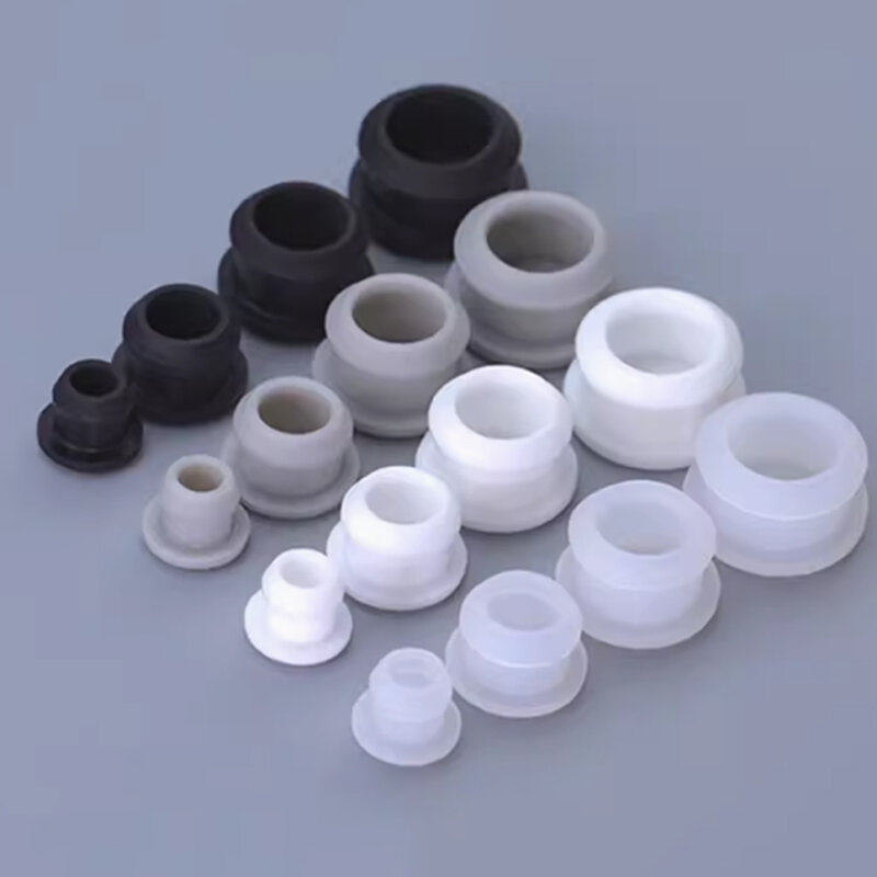 Tapón cónico de goma de silicona de grado alimenticio, tapón de sellado tipo T, insertos de tubo, tapón antipolvo