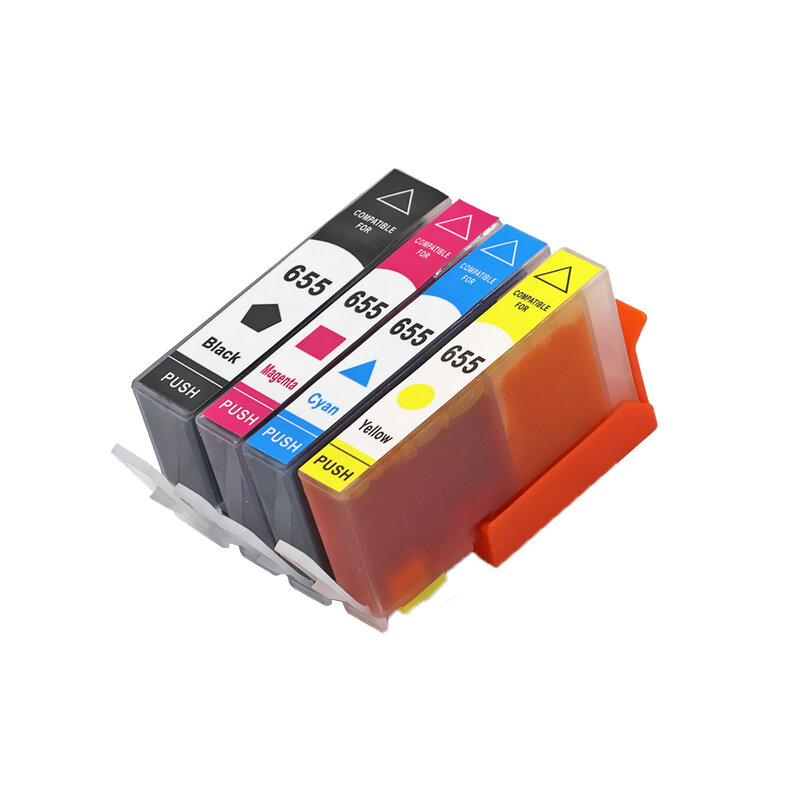 Reemplazo de cartucho de tinta para impresora HP 655, recambio de tinta Compatible con HP655, 655XL, deskjet 655, 3525, 5525, 4615, 4625, 4525, 6520, 6525