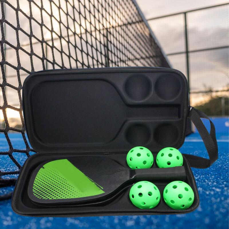 Table Tennis Racket Bag Handbag Waterproof Portable Zipper Closure Gifts Multifunction Racket Sleeve for Training Competition