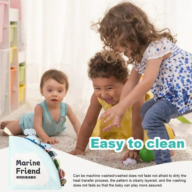 Jouets de nettoyage doux et silencieux pour enfants, éducation précoce, activité portable, nettoyage de gril, jouets de développement pour garçons et filles