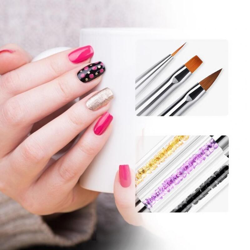 Portable  Delicate Double Headed Line Drawing Manicure Pen Fashion Design Manicure Brush Double Head   for Female