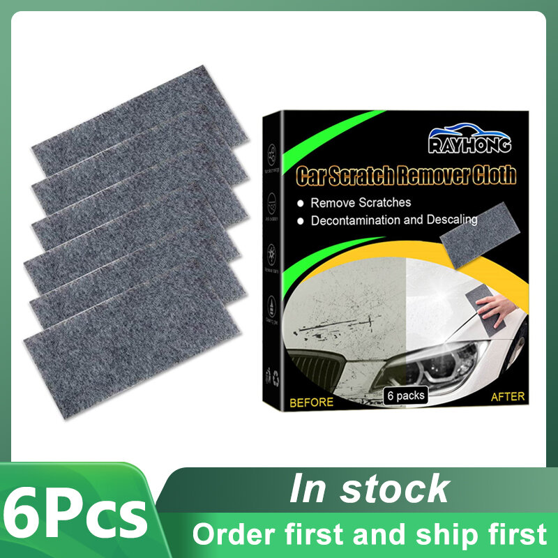 Nano Sparkle Anti-Scratch Cloth para carro, superfície metálica universal, polimento instantâneo, removedor de reparo de arranhões, inteligente