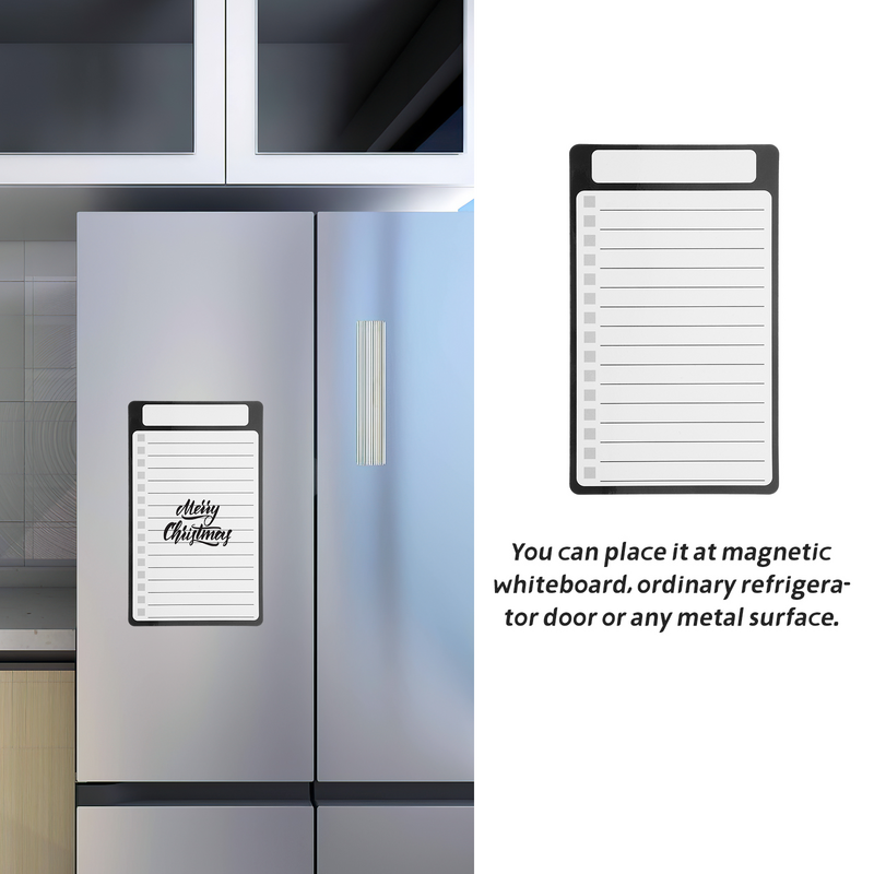 แผ่นจดบันทึกแม่เหล็กติดตู้เย็นแผ่นจดบันทึกแม่เหล็กสำหรับตู้เย็น
