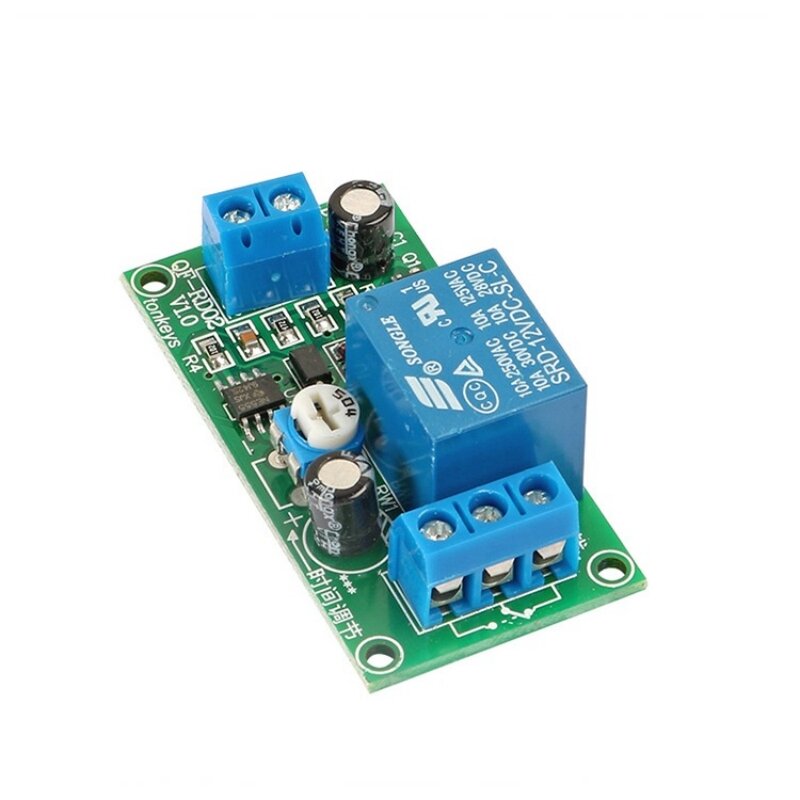 5Pcs High Quality Delay Relay Delay Turn On / Delay Turn Off Switch Module with Timer DC 12V