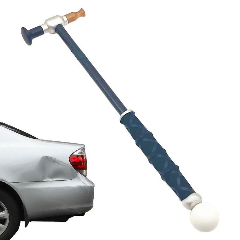 Portable Car Dent Repair Puller Carbon Fiber Multifunctional Multi Head Leveling Hammer for Car Auto Automotive Truck Vehicle