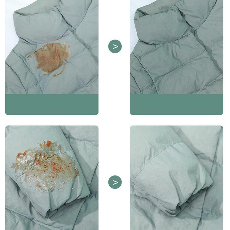 Jaket bulu angsa pembersih cucian dan perawatan tisu untuk Jaket bulu angsa efektif menghilangkan noda tisu pembersih untuk pakaian
