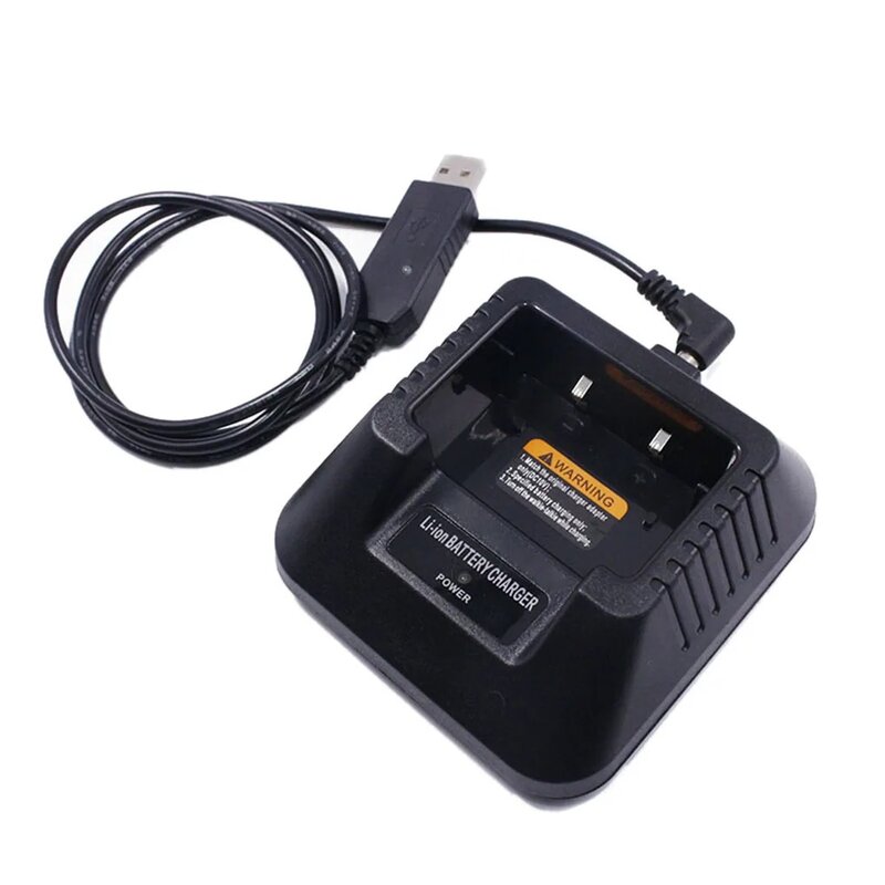 Baofeng UV5R USB Battery Charger Replacement for Baofeng UV-5R UV-5RE DM-5R Portable Two Way Radio Walkie Talkie