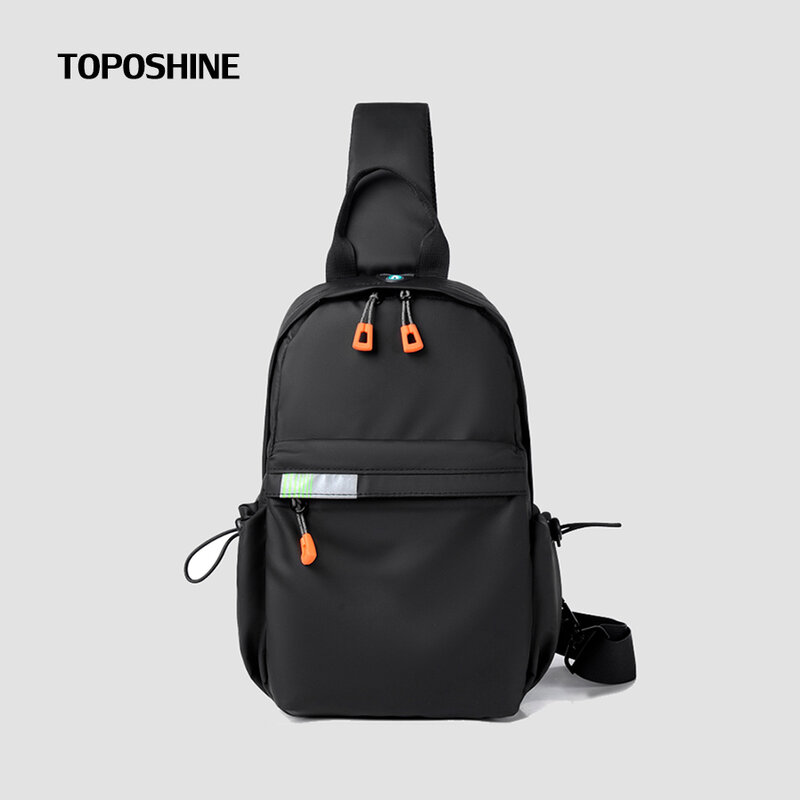 Модная нагрудная сумка Toposhine для влюбленных, безопасная Светоотражающая полосатая Сумочка через плечо, локомотивная Спортивная, для фитнеса, для молодежи