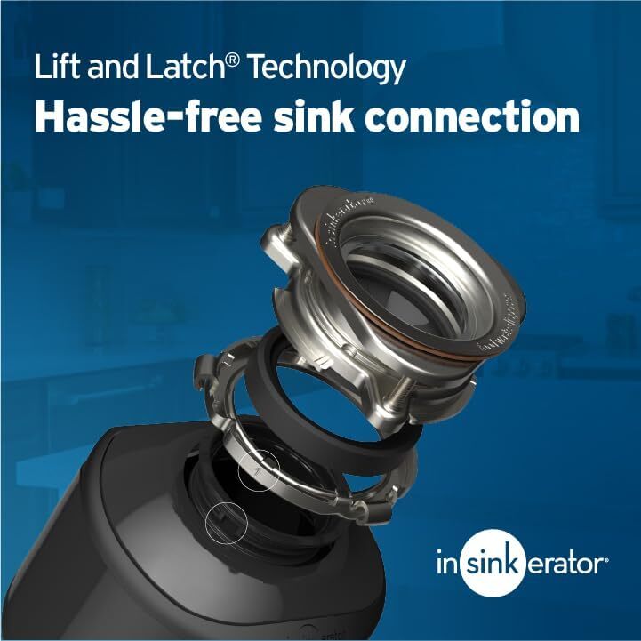 InSinkErator-triturador de basura de tejón con cable de alimentación, serie estándar, 1/2 HP, sin tamaño, 5 W/C
