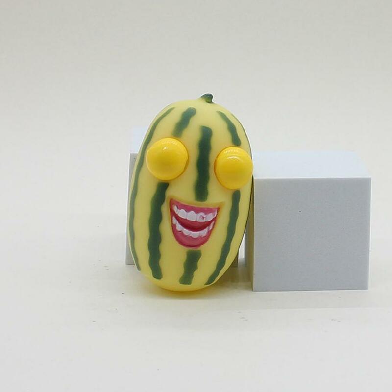 Anti-Anxiety Squeeze Toy For Adult Eye Popping Watermelon Novelty Pinch Toy For Boys Girls Autisms Kids Stress Reliever