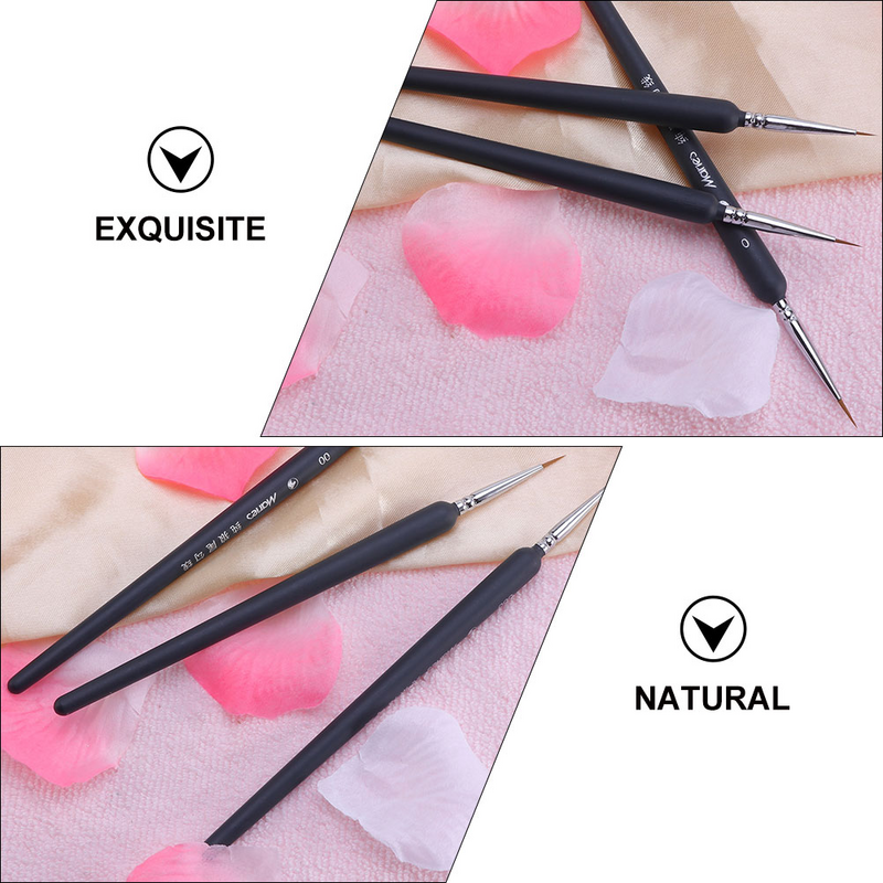 6 Pcs pennarelli per pennelli ad acqua matite per eyeliner ad acquerello pratici colori per unghie