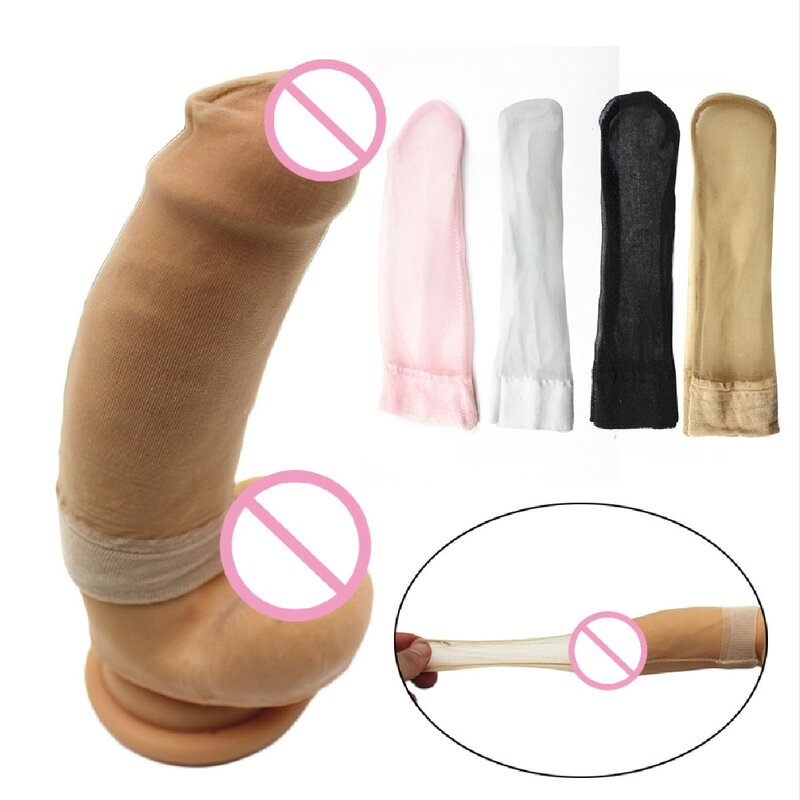 Сексуальные мужские сетчатые носки с рукавом-футляром для пениса, мужское нижнее белье для пениса JJ, мужские прозрачные трусы для геев, трусы для сатинок, новинка