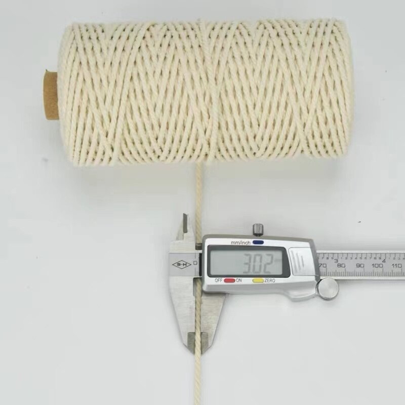 手作りの綿編みロープ,100% m,自由奔放に生きる装飾用,3mm,カラフル,マクラメ,結婚式用,DIY,110ヤード