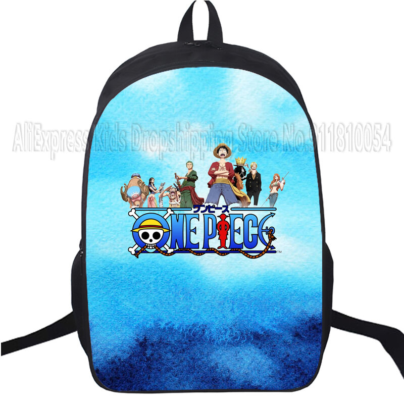 Аниме цельный студенческий рюкзак Luffy Ace, школьный рюкзак для мальчиков и девочек, наплечный рюкзак, сумка с четырьмя императорами