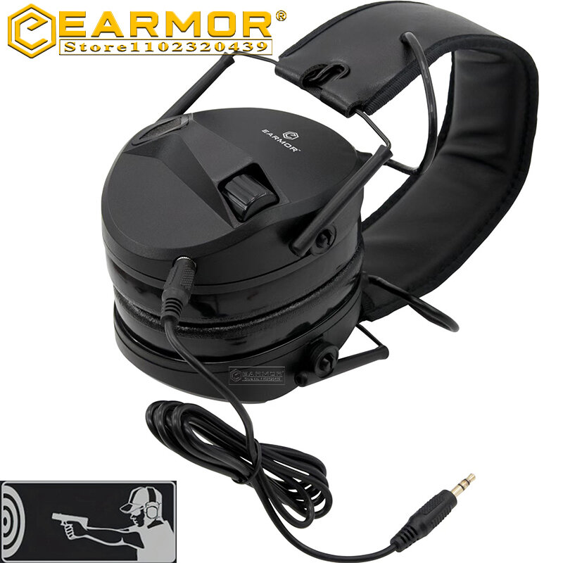 EARMOR Hunting Earmuffs Army Tactical Headset Shooting Electronic Earmuffs M30 MOD3 Electronic Hearing Protector