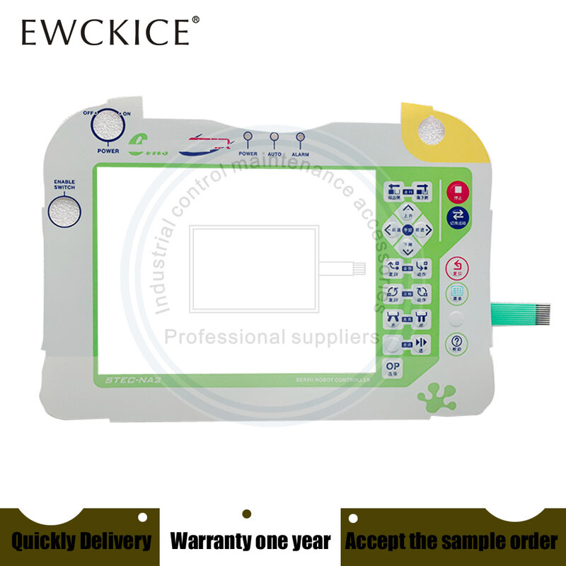 Touch Screen e Membrana Teclado, STEC-NC2 HMI STAR PNA2-4.5, PLC, Novo