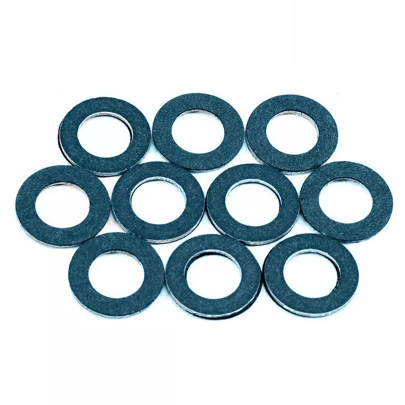 20 Pcs Thread Oil Drain Sump Plug Gaskets Washer 12mm Hole Seal Ring Car Engine For Toyota Camry Corolla Lexus OE# 90430-12031