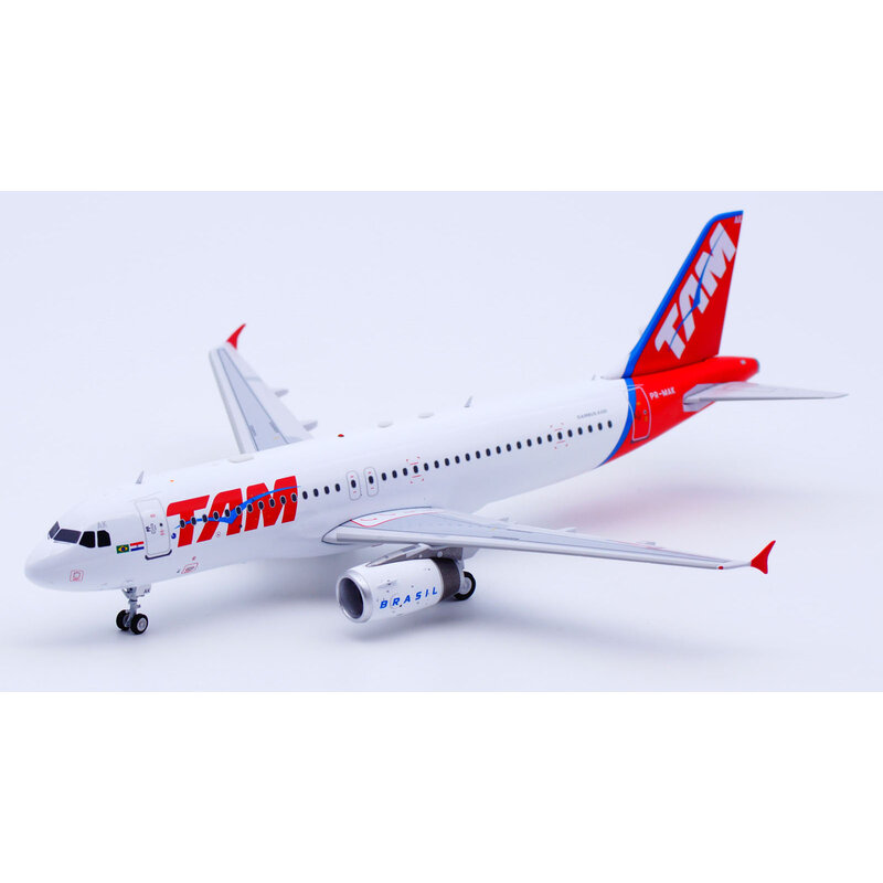 RM32202 합금 수집용 비행기 선물, 레트로 모델, 1:200 TAM Airlines Airbus A320 다이캐스트 항공기 제트 모델 PR-MAK, 스탠드 포함