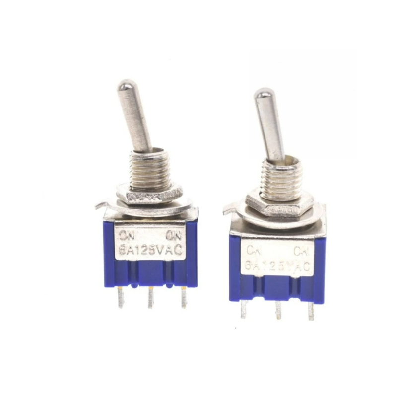 ON-OFF 3 6 9 Pin 3 6 9 posisi Mini Latching Toggle Switch 6A 3A MTS-103 MTS-203 MTS-303